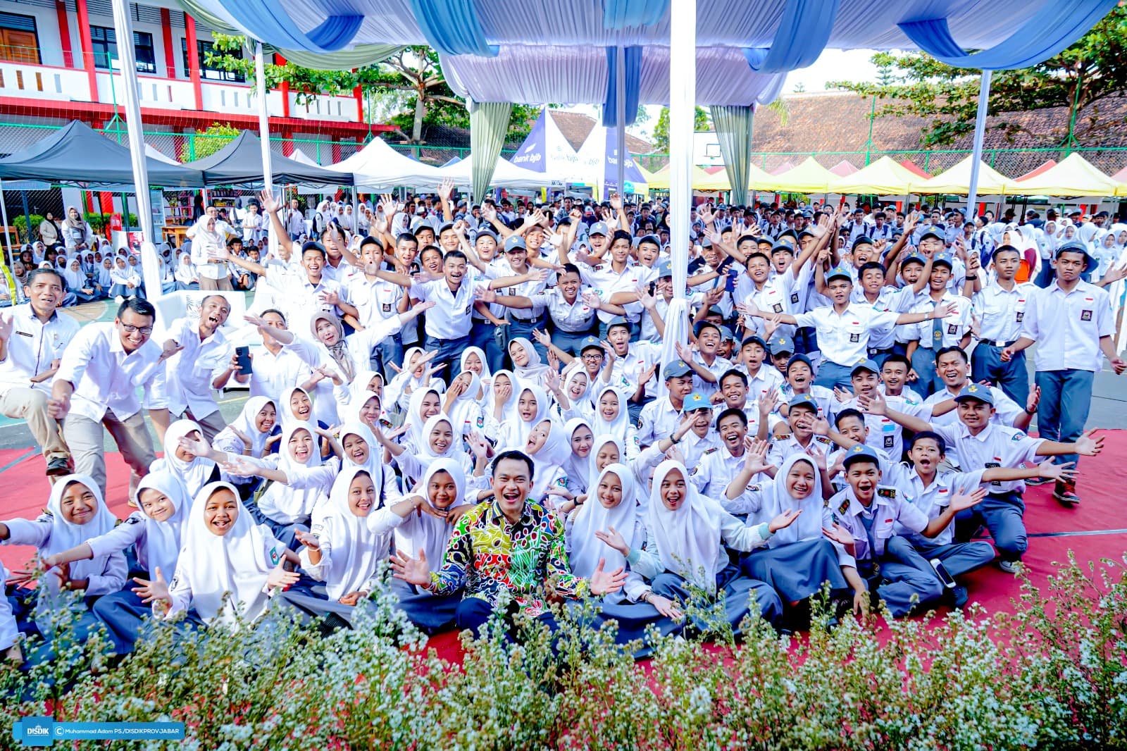 Job Fair SMKN 9 Garut Suskes, Dihadiri KADISDIK Dan Beliau Berpesan: Manfaatkan Kesempatan dengan Baik!
