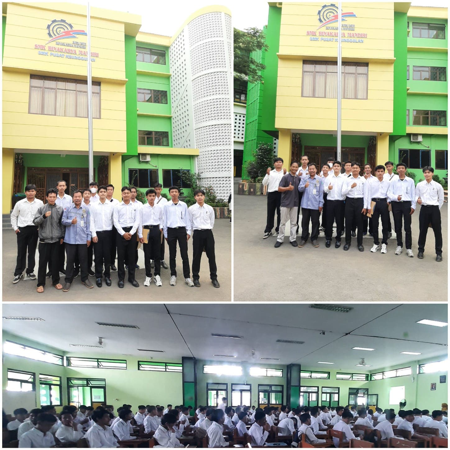 BKK SMKN 9 Garut Mendampingi Alumni untuk Rekrutmen PT PAMA Persada Nusantara