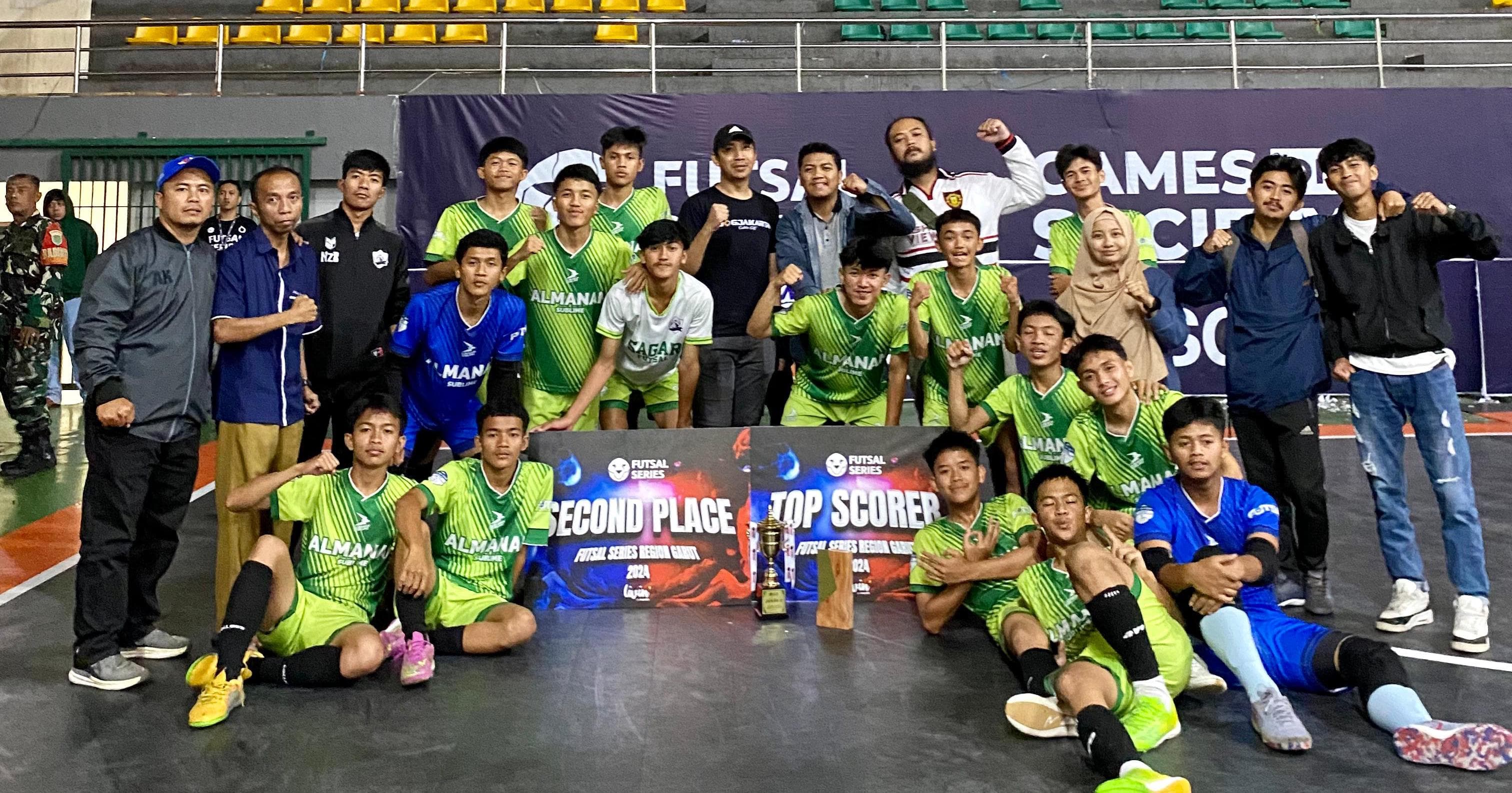 SMKN 9 Garut Raih Juara 2 di Final Futsal Series Region Garut