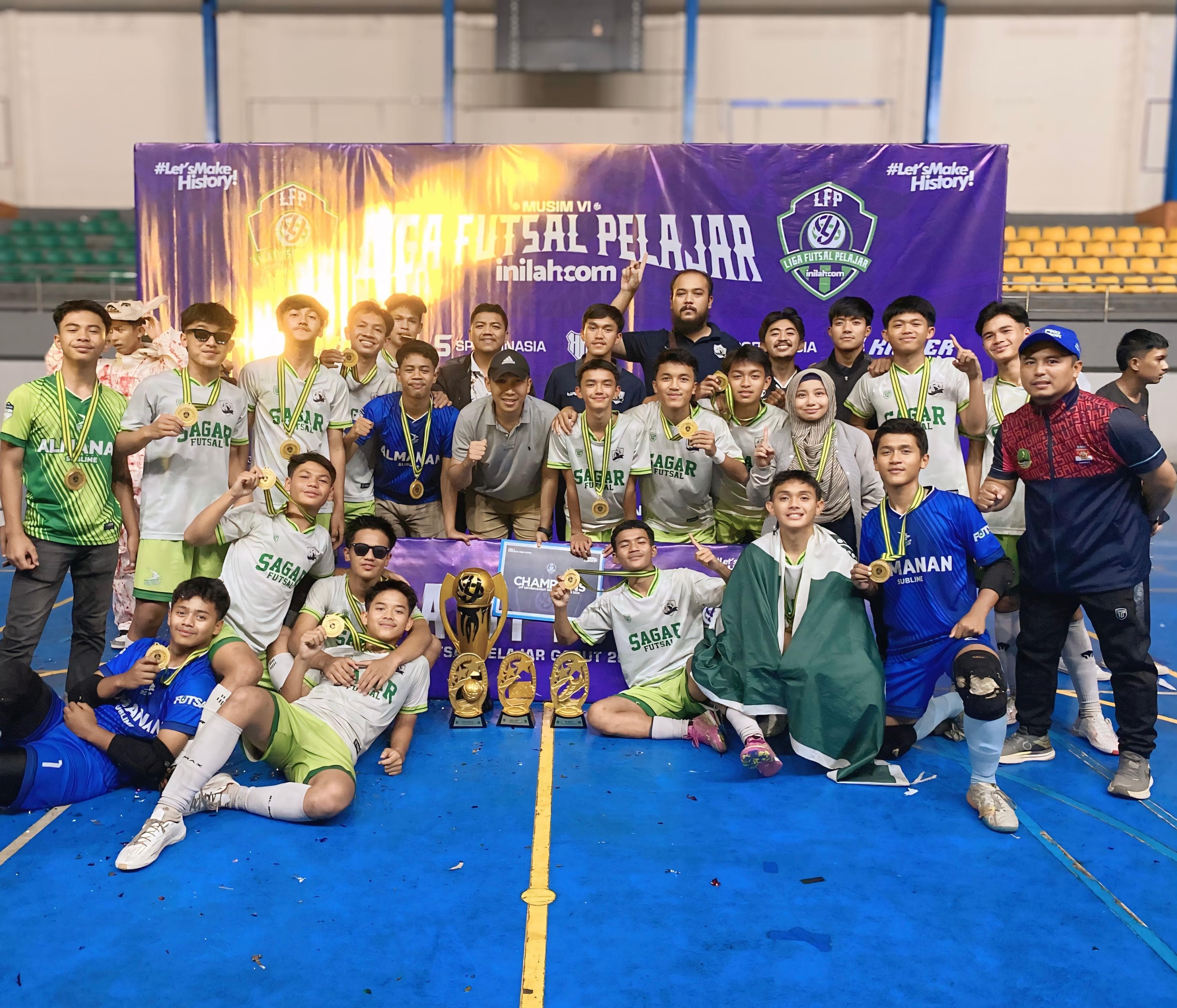 Keren! Tim Futsal SMKN 9 Garut Raih Juara Pertama Liga-1 Liga Futsal Pelajar Inilah .com 2024