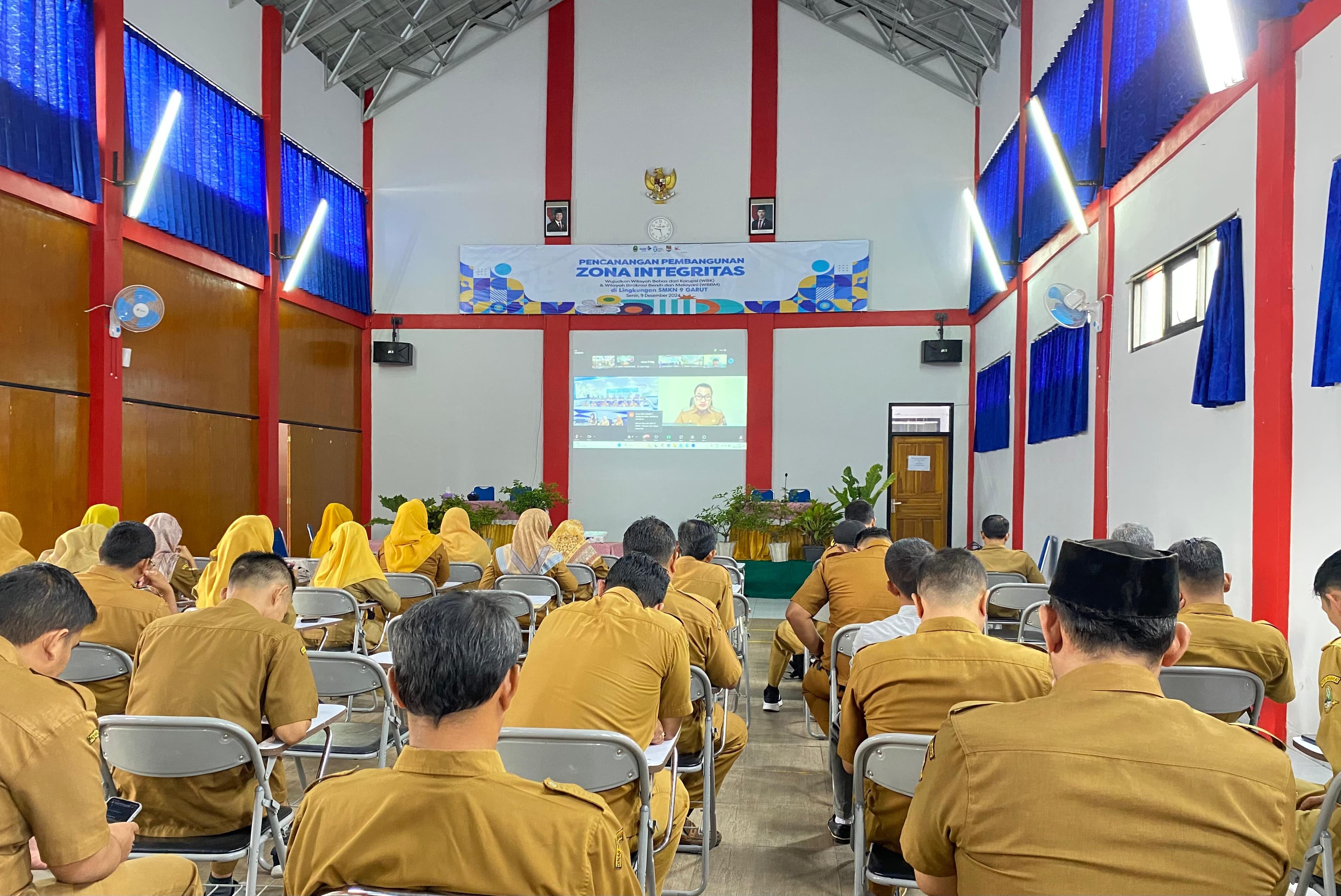 SMKN 9 Garut Canangkan Zona Integritas Menuju Wilayah Bebas Korupsi dan Birokrasi Bersih