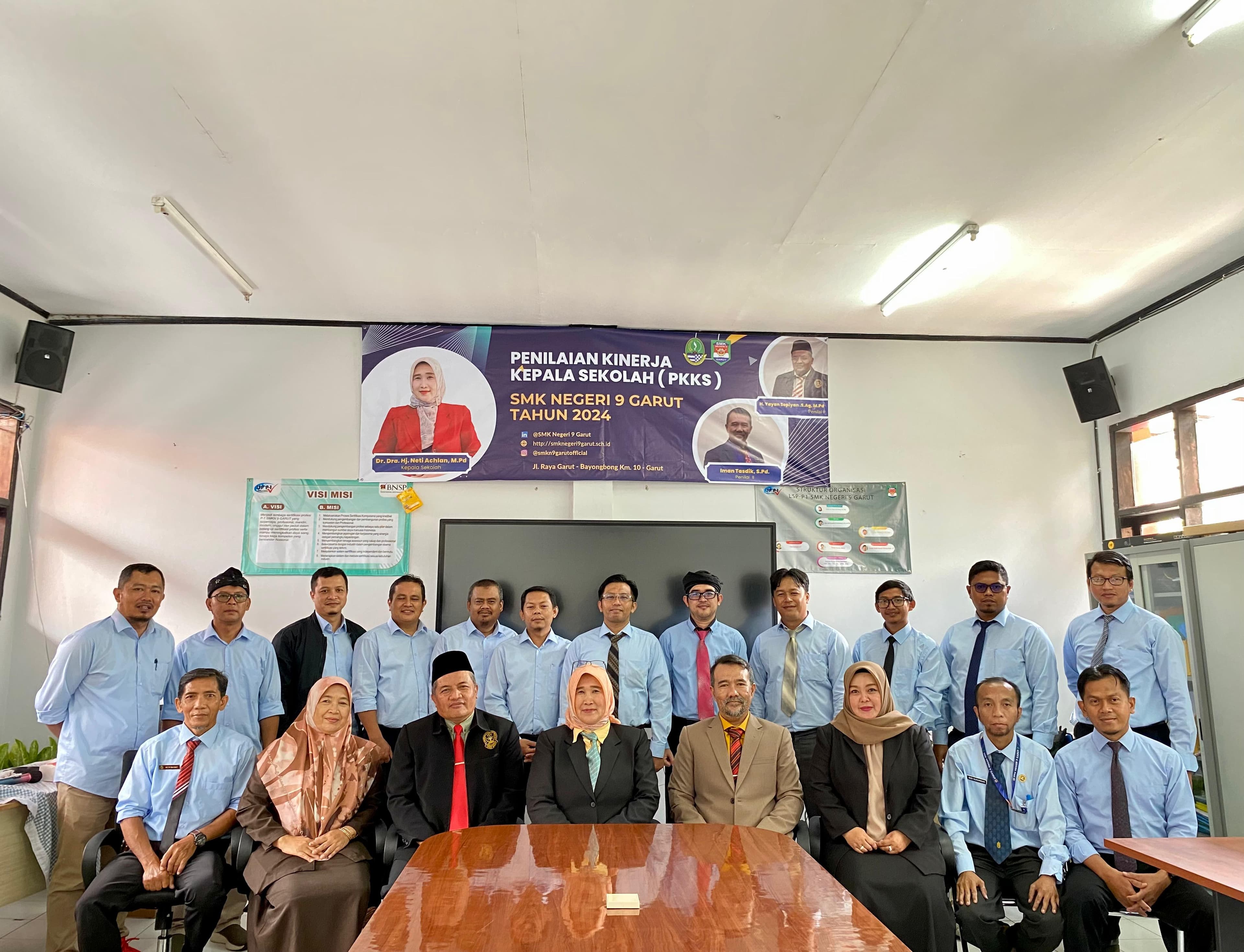 PKKS SMKN 9 Garut 2024 Berlangsung Lancar: Evaluasi Berbasis Profesionalisme untuk Kemajuan Pendidikan