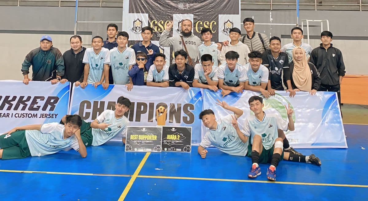 Tim Futsal Putra SMKN 9 Garut Raih Juara 2 di Garut Soccer Championship 2025