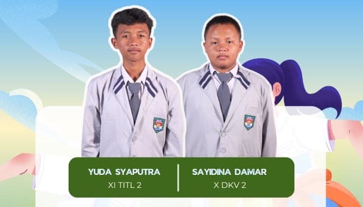 Yuda Syaputra dan Sayidina Damar Terpilih sebagai Ketua dan Wakil Ketua OSIS SMK Negeri 9 Garut Periode 2025-2026